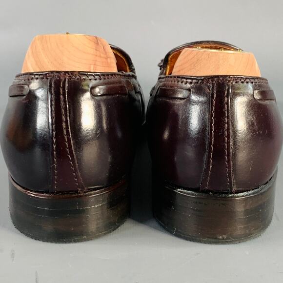 ALDEN Size 7 563 Color 8 Horween Cordovan Leather Tassels Loafers main image 6